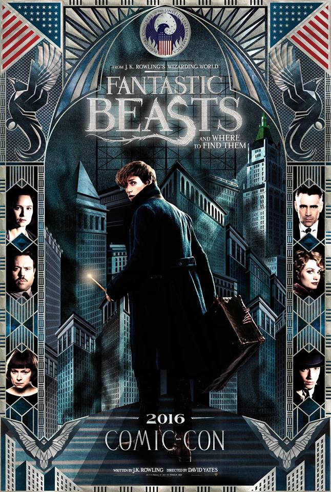 Fantastic Beasts And Where To Find Them debuts Comic-Con poster & trailer 